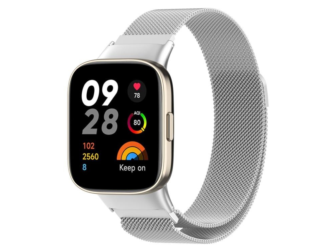Pulsera magnética para Redmi Watch 3 - Milán - Malla de acero
