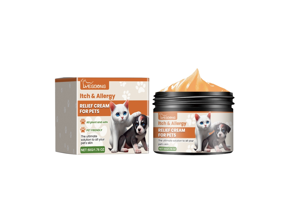Crema antiprurito y antialérgica para mascotas