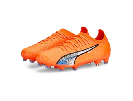 Botas de fútbol Unisex para Fútbol PUMA Ultra Ultimate Fg Naranja (39)