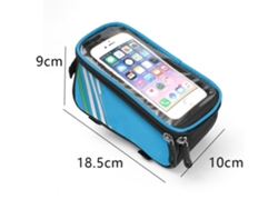 Bolsas para cuadro de bicicleta, mochilas de ciclismo de tela con pantalla táctil, bolsas para teléfono móvil, accesorios Gusshious