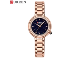 Reloj De Moda Para Mujer Con Correa De Acero Engastada Con Diamantes.