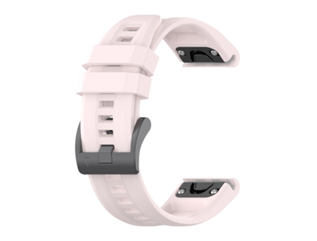 Correa para Smartwatch de Silicona para Garmin Quatix 7 Pro 22 mm Rosa