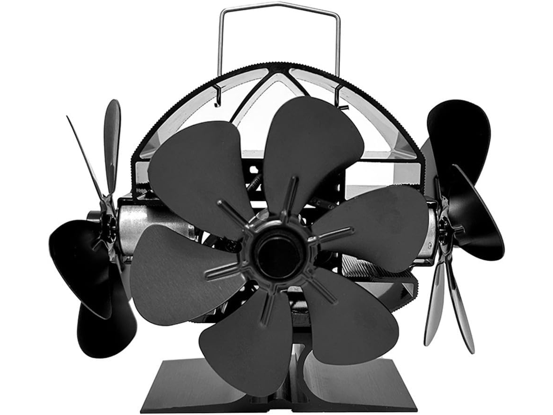 (ventilador De Estufa De 18 Pulgadas Alimentado Por Calor Con Múltiples Opciones De Aspas)