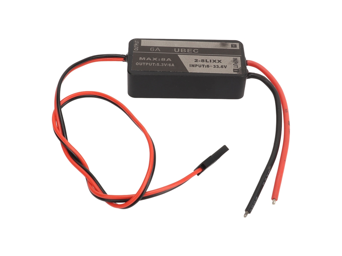 Ubec 5.3v 6a 8a Salida Máxima Entrada De 6-33.6v Protección Contra Sobrecorriente Sobrecalentamiento Resistente Al Agua
