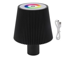 2026-lámpara De Botella Led 4000mah Ip54 Impermeable Control Táctil Ajustable Color Recargable Inalámbrica Luz Nocturna Negro