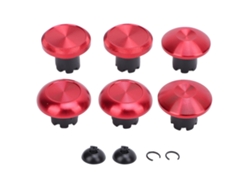 Pabellones Metálicos Para Controlador Edge Plug And Play, Joystick Analógico Intercambiable Para Controladores Switch Pro, Rojo