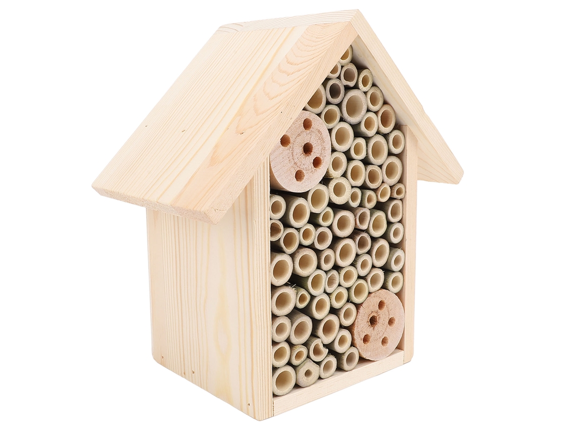 Colmena Colgante De Madera Ecológica Para Jardín Exterior Con Caja Para Abejas.
