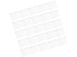 Portatarjetas, Paquete De 120 Unidades, Fabricados En Pvc Transparente Con Prácticos Ganchos Dobles.