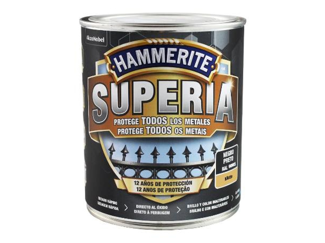 Superia mate negro 0.750 l