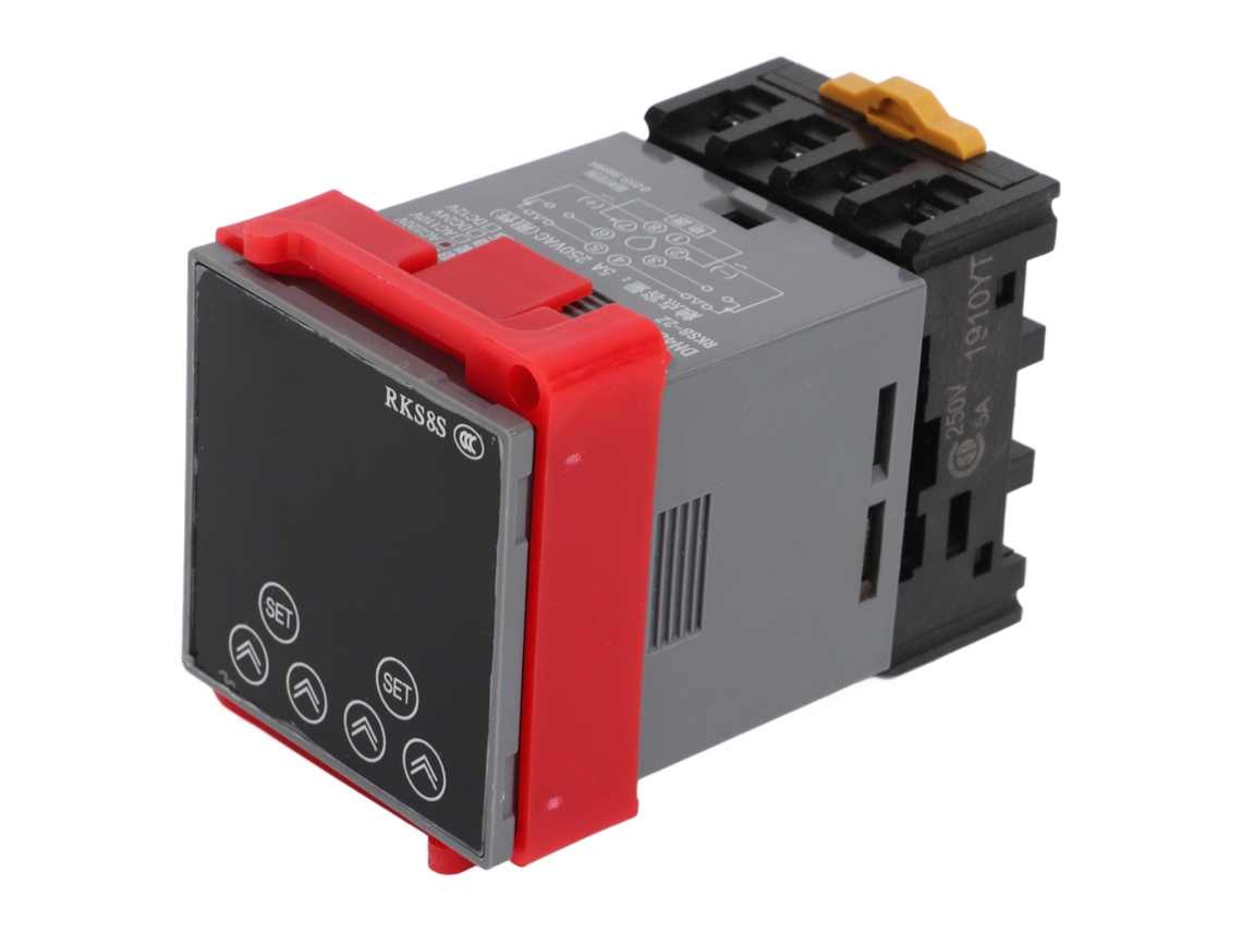 2026dz-relé De Retardo De Tiempo Lcd Digital Con Soporte De Alta Resistencia Multifuncional Ac110v