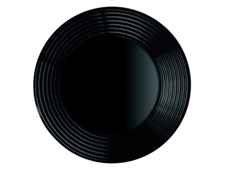 Plato LUMINARC (Negro - Vidrio)