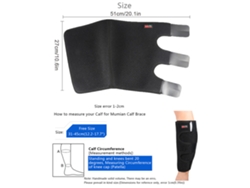 Soporte Protector Para Pantorrillas Con Diseño Antideslizante, Mangas Ajustables Y Material De Primera Calidad.