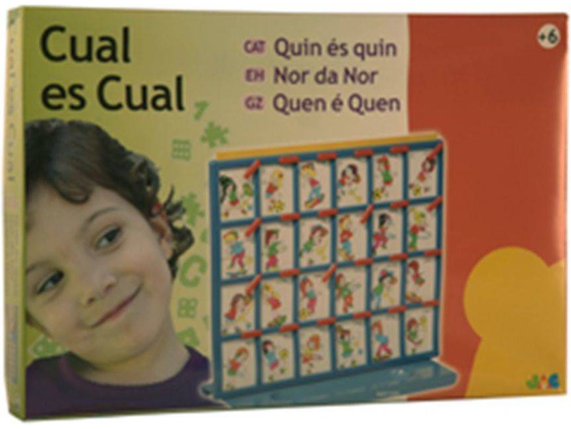 Juego de Mesa FALOMIR Cual Es Cual (Edad Mínima: 6 años)