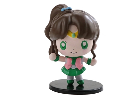 Tokoh anime sailor moon versi q tokoh aksi sailor mercury model pvc lucu boneka buatan tangan hadiah mainan ornamen hadiah