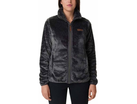 Abrigo Polar para Mujer COLUMBIA Fire Side Ii Sherpa Gris para Montaña (S)