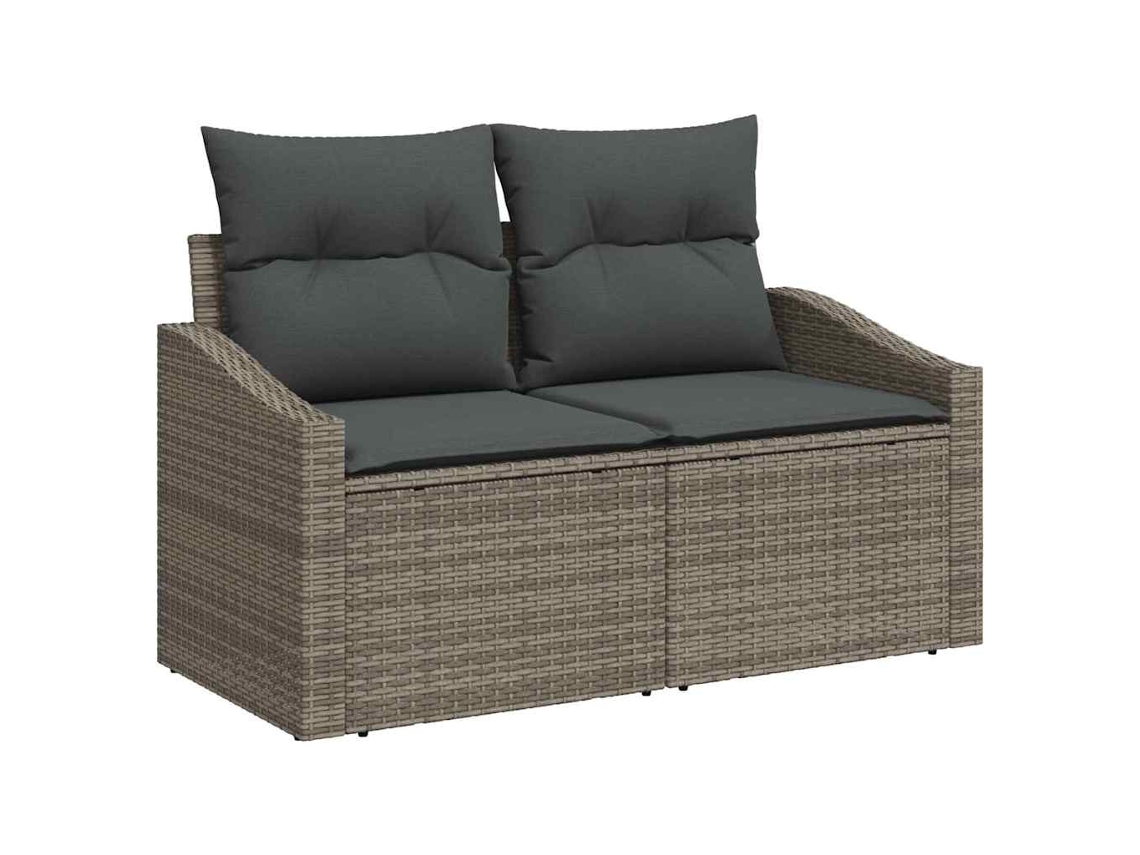 Maison Exclusive - Sofá De Jardín Con Cojín 123 X 62 X 69 Cm Ratán Sintético