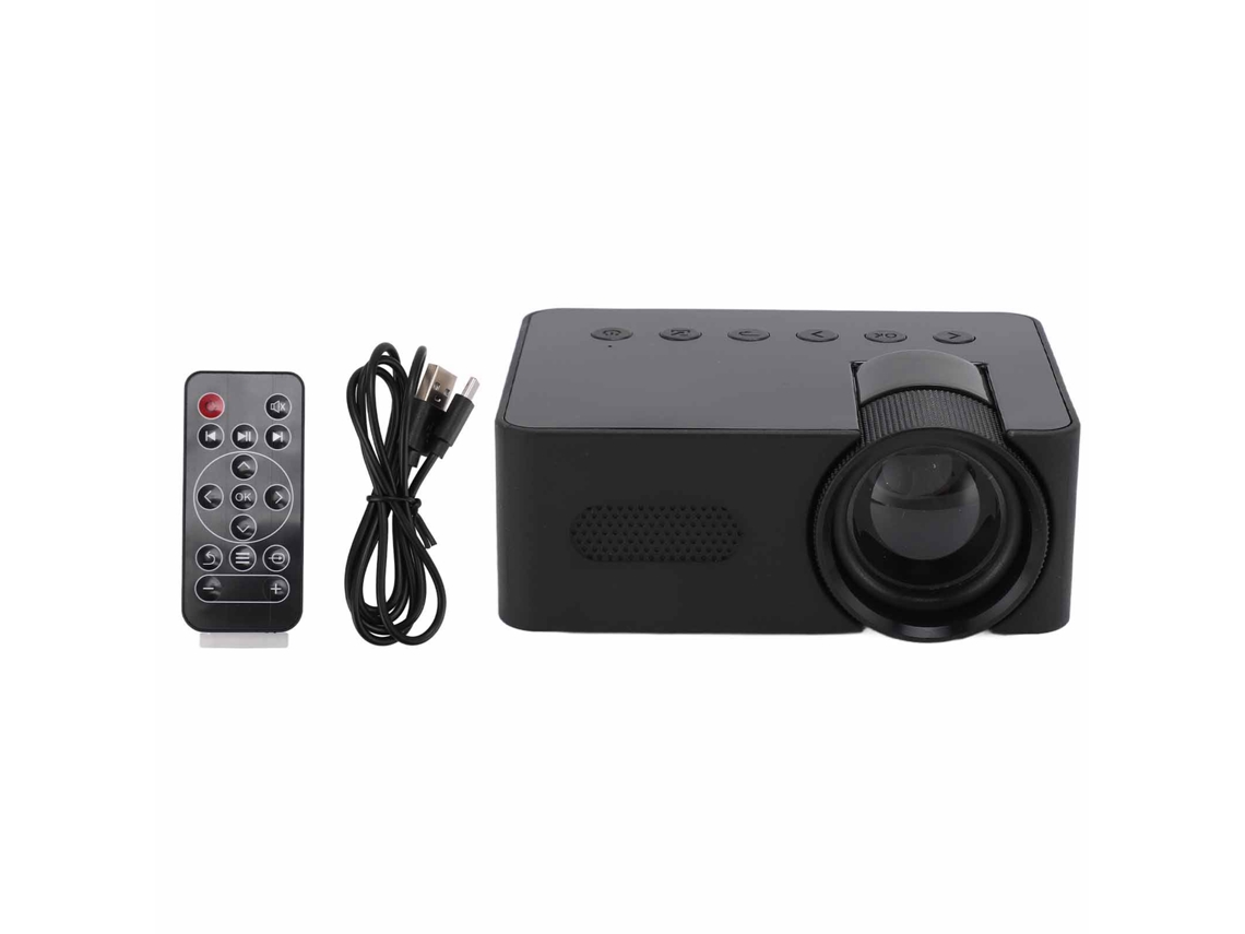 Miniproyector Portátil Hd 1080p Con Protección Ocular Para Cine En Casa En Interiores Y Exteriores, Con Altavoz.