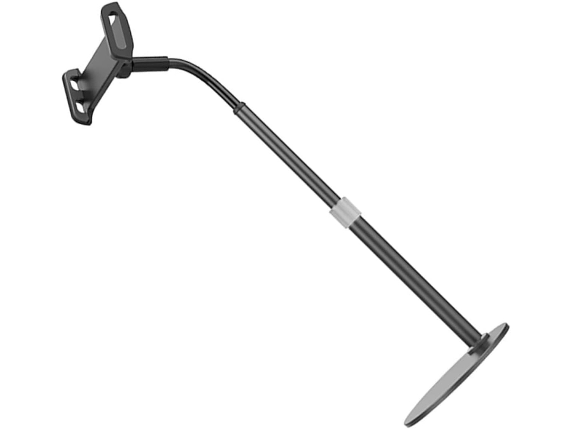 1pièce Soporte Teléfono Portátil Ajustable De Tablette Étirable Para Mobile Y Negro