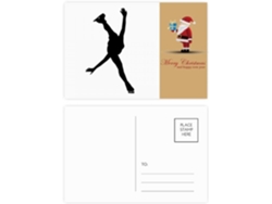 Besportble Juego De Papá Noel Para Educación Física Y Patinaje Y Estudio 14,6 X 9,8 Cm Impresión A Todo Col...