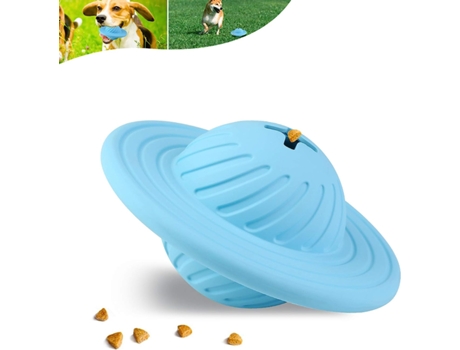 Pelota para tratar perros, juguete interactivo para perros IQ Treat Ball Distribution de Nourriture Puzzle Toy para perros medianos y grandes que j...