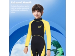 Traje De Neopreno De 3 Mm Para Niños Y Niñas - Ideal Para Surf, Natación, Buceo, Aves Y Niños.