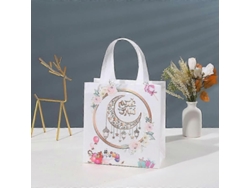 6 Bolsas De Regalo No Tejidas Eid Mubarak Para Galletas, Dulces, Ramadán, Kareem