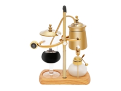 Cafetera, sifón, diseño elegante, OEM oro.