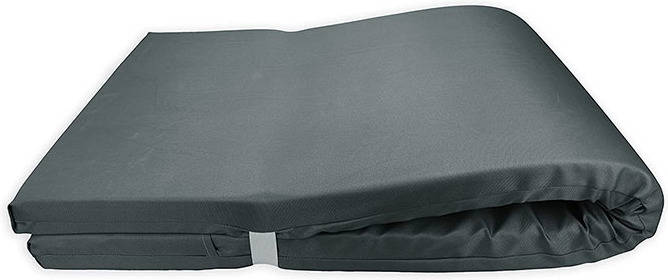 Colchón para Tumbona Impermeable Cojín ACOMODA TEXTIL 180x60x6 (Negro)