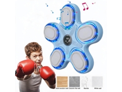 Máquina De Boxeo Bluetooth Para Entrenamiento, Montaje En Pared, Apta Para Niños, Equipo Musical Electrónico - Azul Digitallab