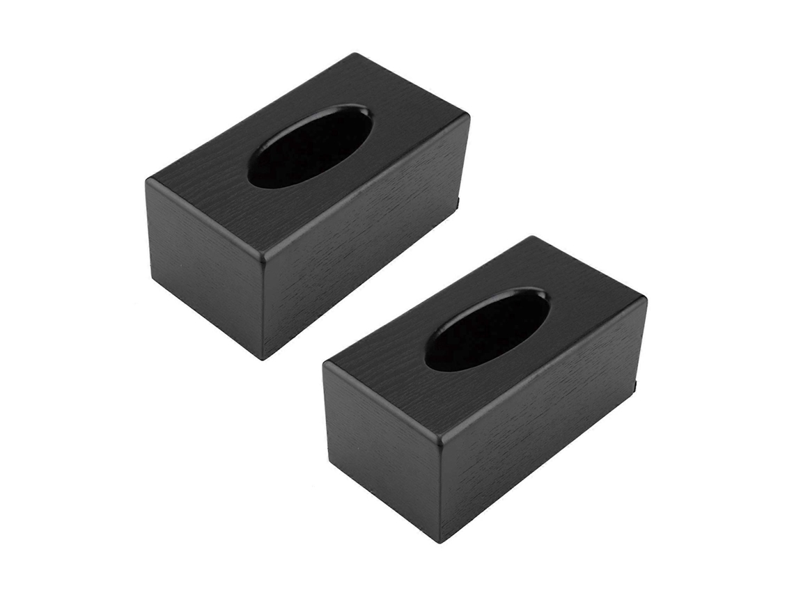 2 cajas de papel higiénico, madera natural, elegantes, para salón o dormitorio.