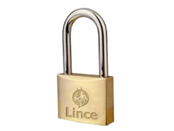 Candado laton 301-30 arco largo llave igual