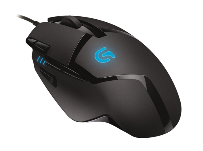 Ratón LOGITECH G402 (Óptico - 4000 dpi - Negro)
