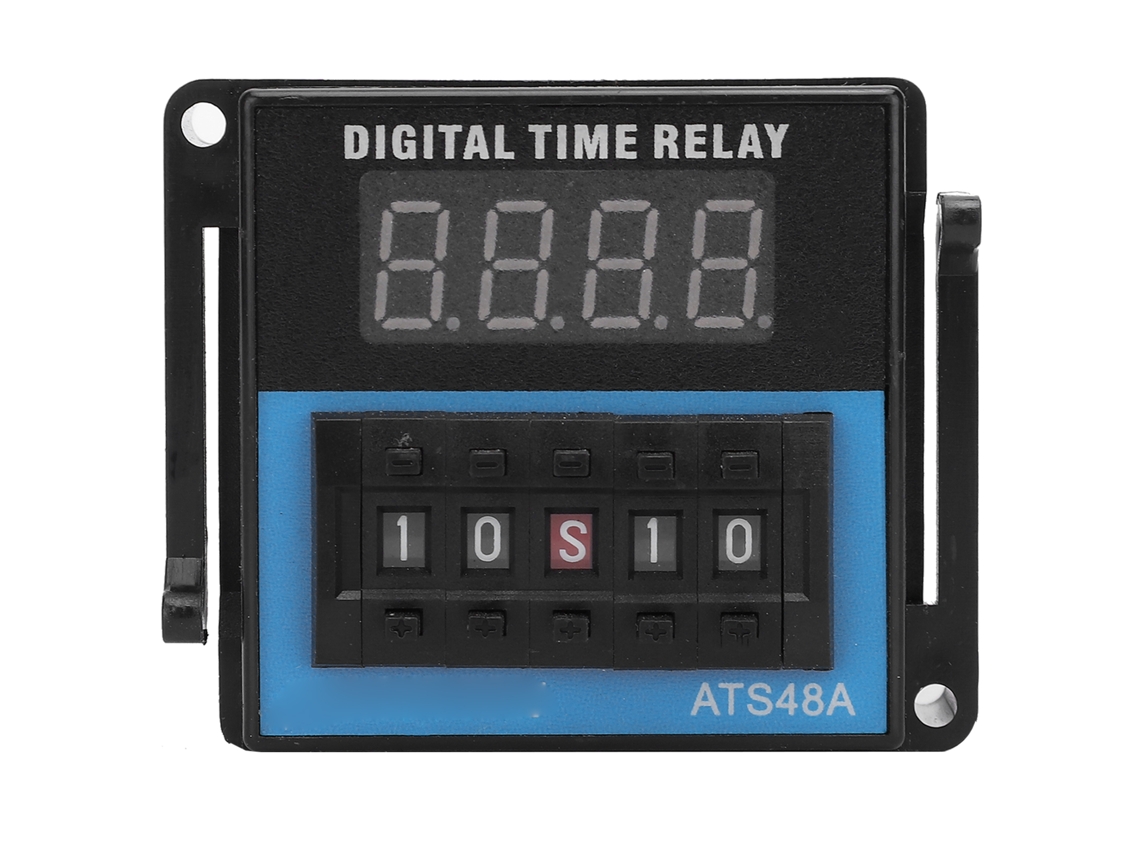 Rele De Tiempo Profesional Ats48a‑2z Rele De Retardo De Tiempo Ajustable Ciclo Control Ac110v