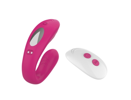 Vibrador de control remoto inalámbrico para mujeres, estimulador de clítoris vibrador de punto G (rojo) ENZONS