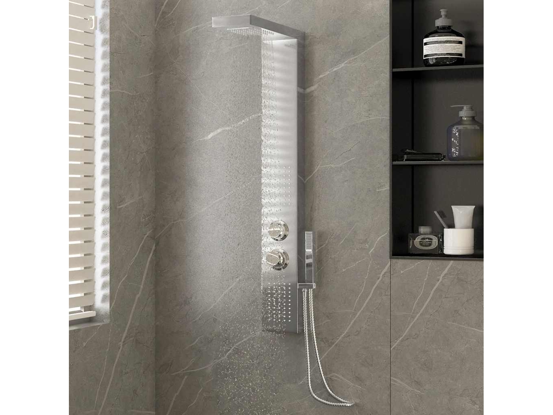 Sistema de columna de ducha cuadrada de acero inoxidable DKD HOME DECOR