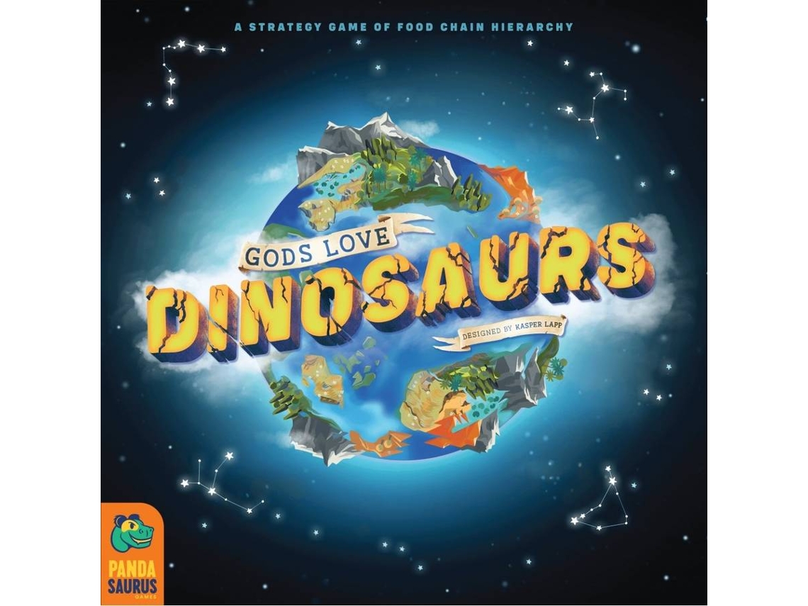 Juego de Mesa PANDASAURUS GAMES Gods Love Dinosaurs (Inglés)