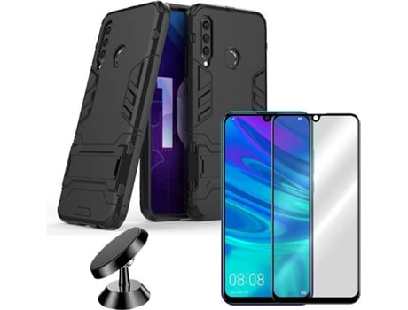 Kit Carcasa + Protector de Pantalla Huawei Honor 10i PHONECARE Negro
