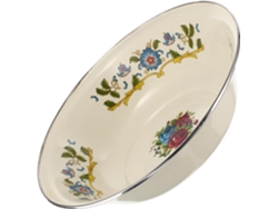 Bol De Sopa Esmaltado Vintage De 30 Cm, Vajilla Y Utensilios De Cocina.