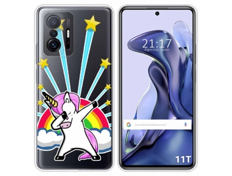 Carcasa Xiaomi 11T 5G / 11T Pro 5G TUMUNDOSMARTPHONE Dibujos Transparente Multicolor