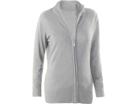 Abrigo KARIBAN Algodón Mujer (3XL - Gris)