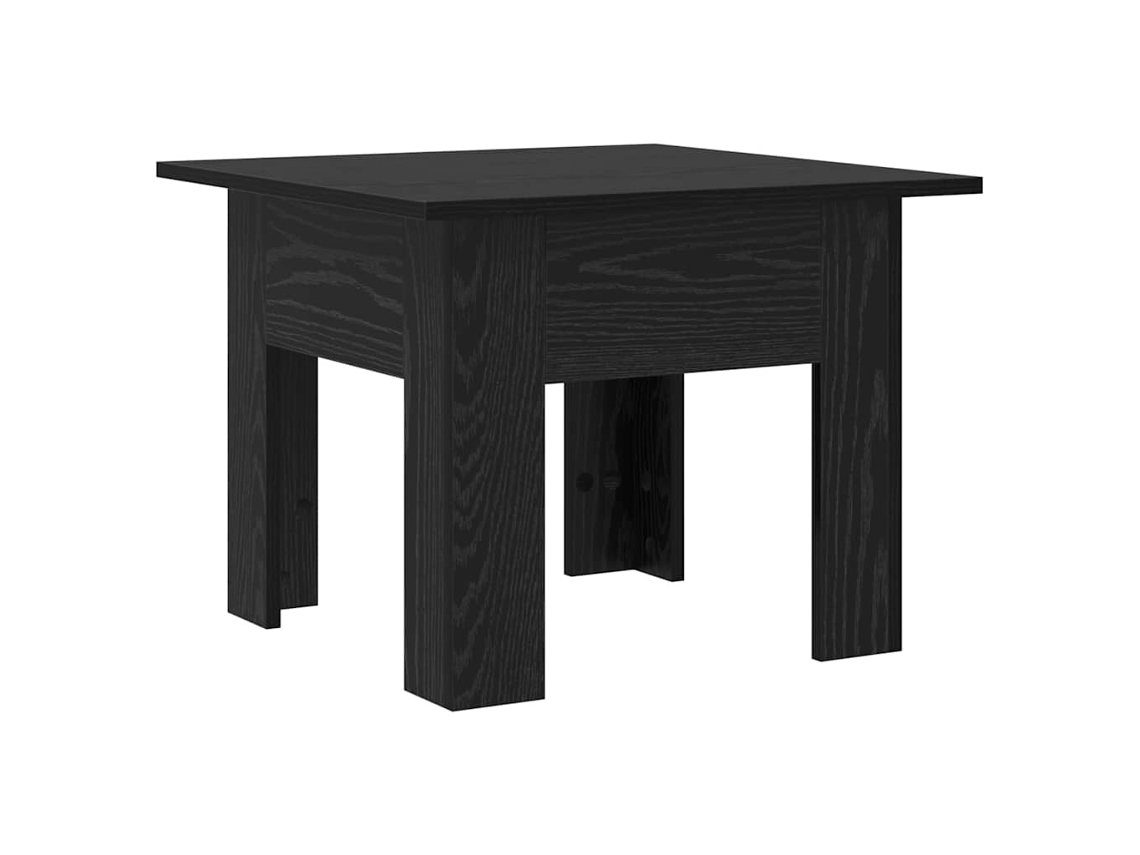 Mesa de centro de roble negro 55 x 55 x 42 cm MAISON EXCLUSIVE