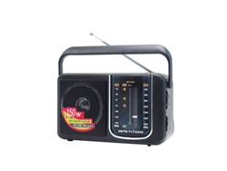 Radio portátil AM/FM Mdug, receptor de Badería Mayor