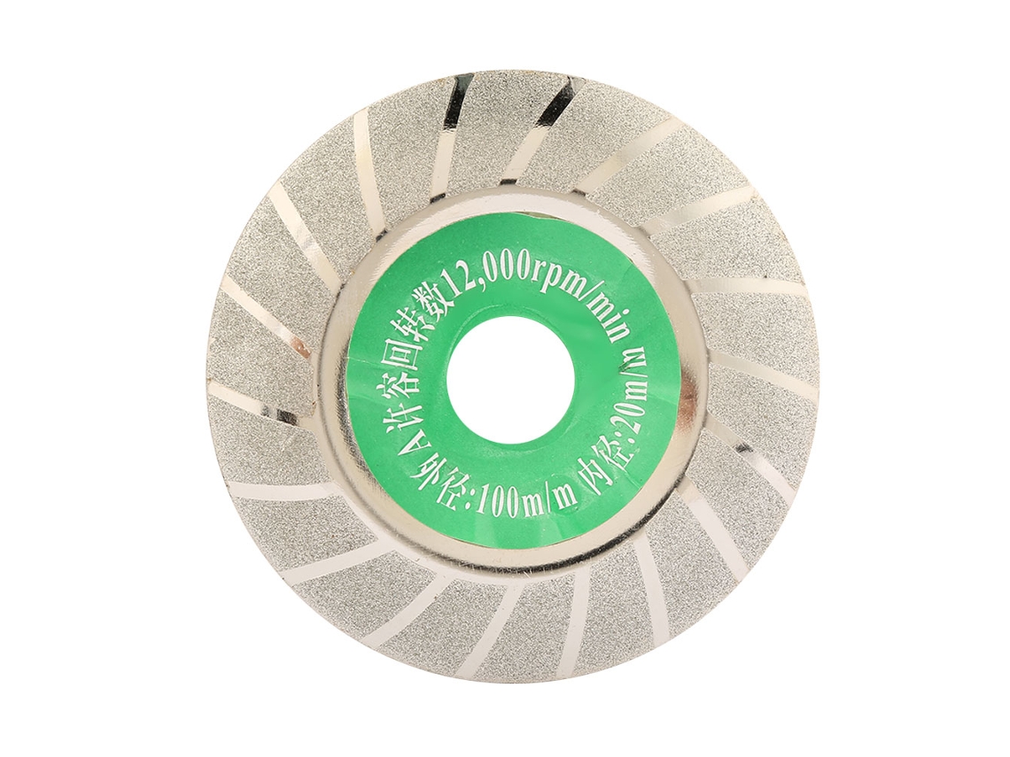 Disco De Sierra De Diamante Turbo De 4 Pulgadas Para Cortar Hormigón Y Materiales Duros.