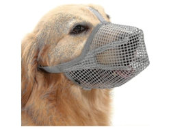 2026-boquilla Para Perros Con Correas Ajustables Malla Suave Para Pequeños Medianos Y Grandes Perros