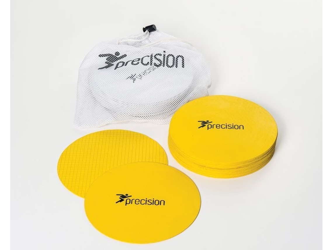 Discos de goma amarillos para marcado de precisión - Juego de 20 discos grandes para marcado de precisión.