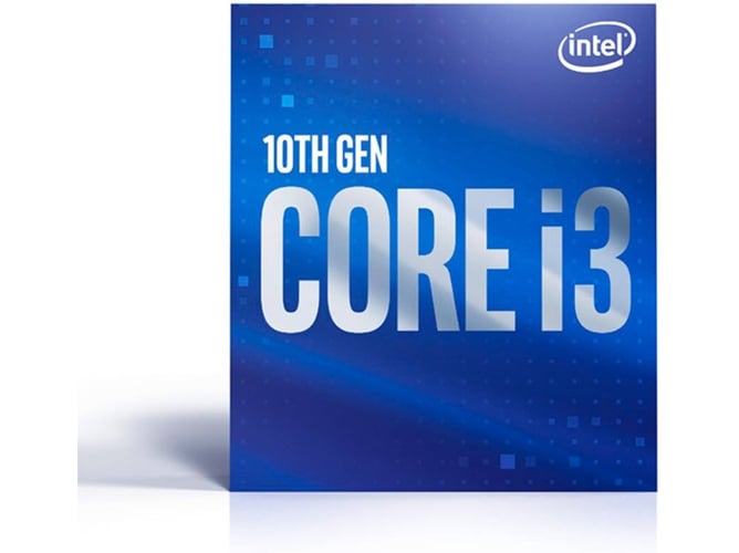 Procesador INTEL Core i3-10100 (Socket LGA1200 - Quad-Core - 3.6 GHz)