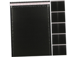 Sobres De Burbujas Autoadhesivos, 26x32, 4 Cm, 20 Unidades, Embalaje Reforzado, Negro Mate