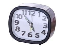Mini Despertador Sencillo, 1 Unidad, Reloj De Escritorio Silencioso Para Decoración.