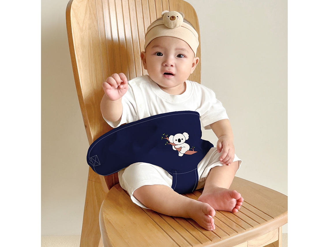 Cinturón de seguridad para coche Siurn Baby, apto para bebés mayores de 8 meses, color azul