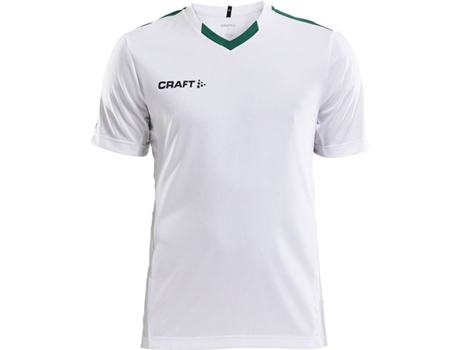 Camiseta de Hombre para Fútbol CRAFT Progress Contrast Verde (M)